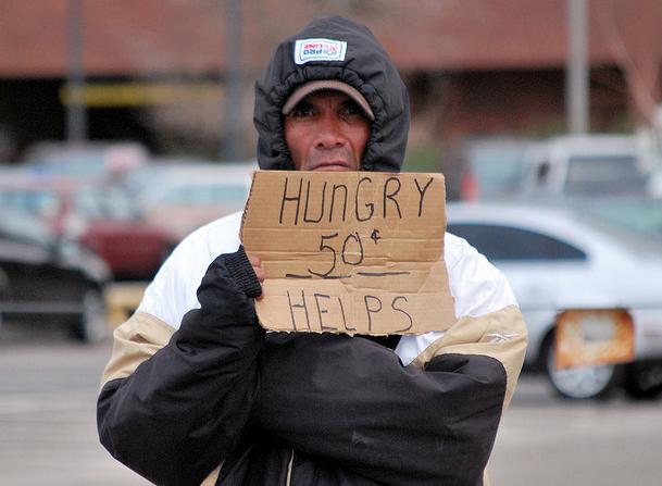 Hungry on the streets of Denver