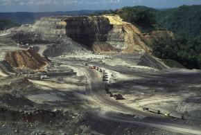 Mountain-top removal coal mining is destroying large portions of Kentucky, Tennessee, Virginia and West Virginia