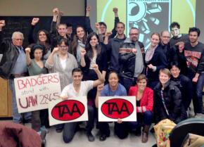 Members of the Teaching Assistants' Association in Madison